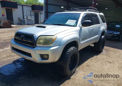 2006 Toyota 4Runner Sr5 Sport V6 из США, поврежденный, VIN JTEBU14R168067420